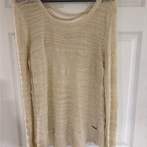 Rip Curl Off-White Knit Sweater